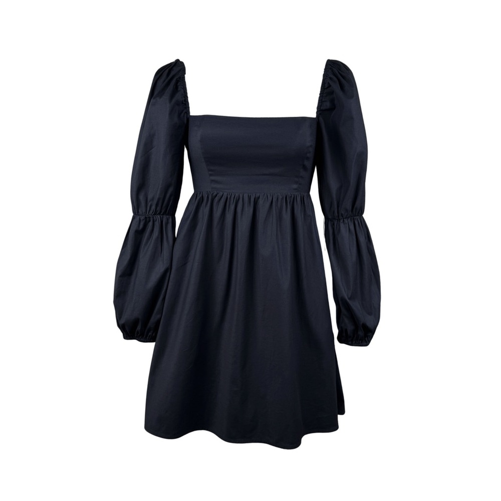 REFORMATION Michaela Dress in Black